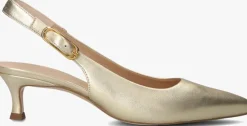 gouden unisa slingbacks ibon
