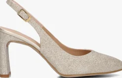 gouden unisa slingbacks winna