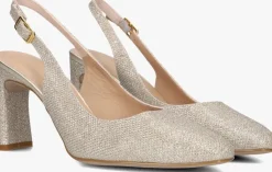 gouden unisa slingbacks winna