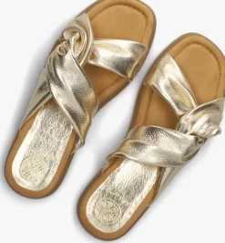 gouden unisa slippers camby