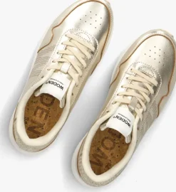 gouden woden lage sneakers nora 1