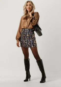 gouden y.a.s. minirok yasjacablock hw mini skirt