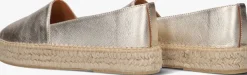 goudkleurig ayana espadrilles omo25yu815