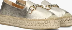goudkleurig ayana espadrilles omo25yu812