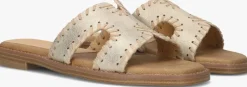 goudkleurig blasz slippers 0657-03