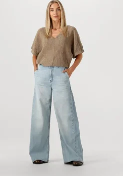 goudkleurig by-bar top mabel lurex blouse