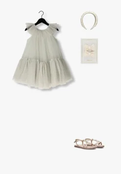 goudkleurig gioseppo platte sandalen martell