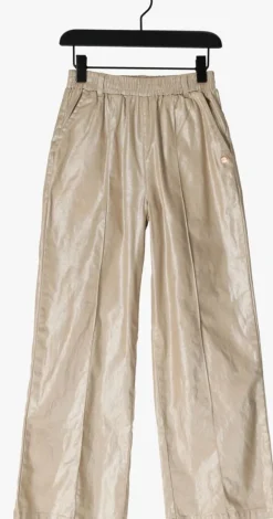 goudkleurig nono wijde broek sayla stretc twill pants