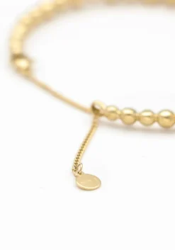 goudkleurig notre-v armbanden bangle stone multi