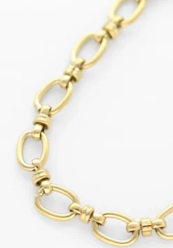 goudkleurig notre-v armbanden bracelet chain