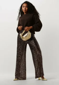 goudkleurig notre-v oorbellen x florine