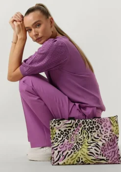 goudkleurig notre-v oorbellen earring stone crystal