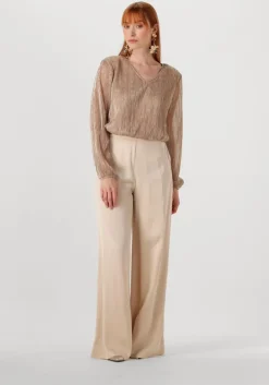 goudkleurig notre-v oorbellen big flowers