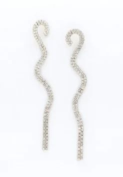 goudkleurig notre-v oorbellen x bo - sprankling python