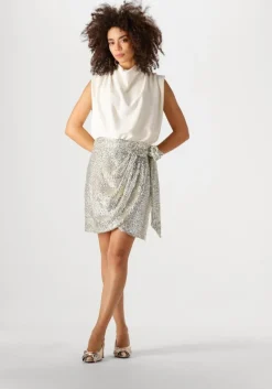 goudkleurig notre-v oorbellen earring bow