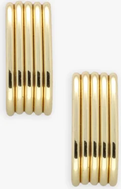 goudkleurig omoda atelier sieraad iris earrings