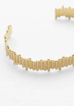 goudkleurig omoda atelier sieraad iris bangle