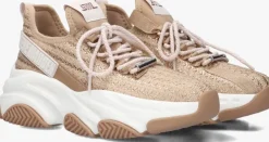 goudkleurig steve madden lage sneakers project