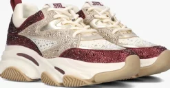 goudkleurig steve madden lage sneakers jprivy