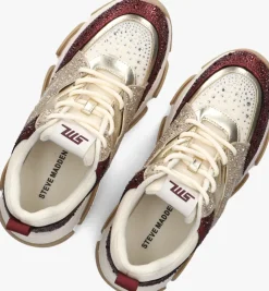 goudkleurig steve madden lage sneakers jprivy