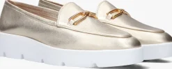 goudkleurig unisa loafers famo