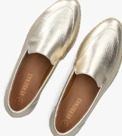 goudkleurig verbenas espadrilles karina