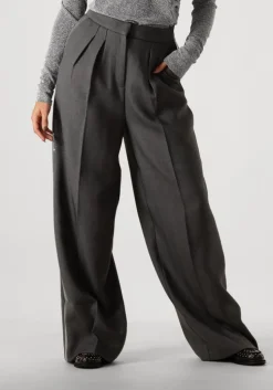 grijze aaiko pantalon saba sequins pes 356