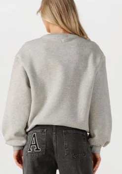 grijze alix the label sweater ladies knitted adventure sweater