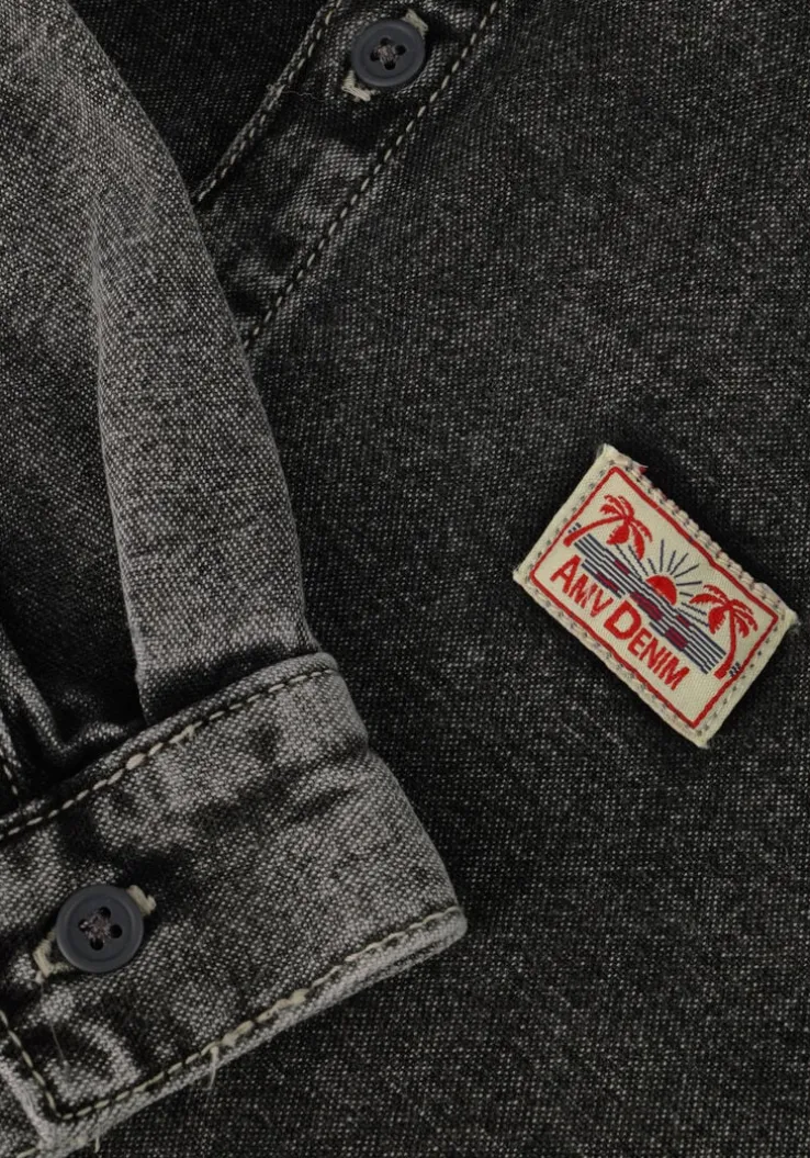 grijze american vintage casual overhemd jazy