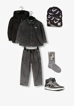 grijze american vintage casual overhemd jazy