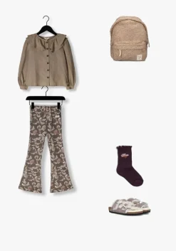 grijze baje studio flared broek lizzy