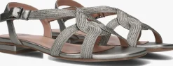 grijze bibi lou platte sandalen 853z94hg