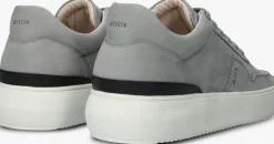 grijze blackstone lage sneakers marble colton