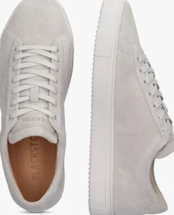 grijze blackstone lage sneakers cobble roger