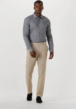 grijze boss black klassiek overhemd c-roan-kent-c1-243