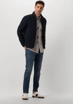 grijze boss black klassiek overhemd p-hank-s-kent-c1-222