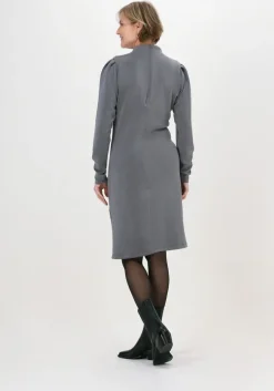 grijze bruuns bazaar midi jurk irit warren