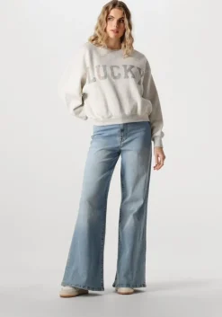 grijze by-bar sweater bibi logo sweater