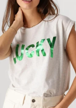 grijze by-bar t-shirt thelma lucky top