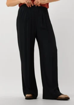 grijze by-bar wijde broek benji viscose pant