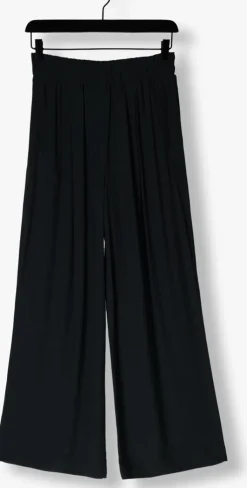 grijze by-bar wijde broek benji viscose pant