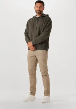 grijze calvin klein sweater ls eu 350terry monogram hoodie