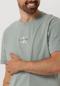 grijze calvin klein t-shirt monologo tee