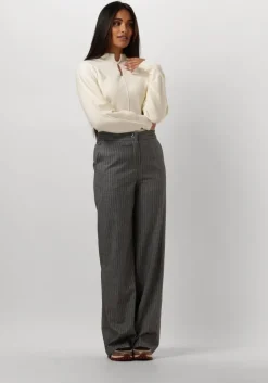 grijze caroline biss wijde broek 4530