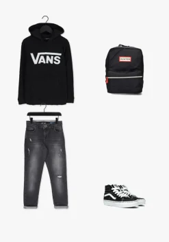 grijze cars jeans slim fit jeans kids rocky denim