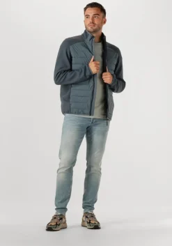 grijze cast iron t-shirt regular fit interlock