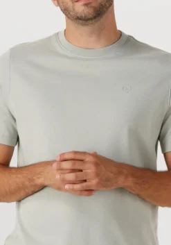 grijze cast iron t-shirt regular fit interlock