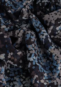 grijze catwalk junkie mini jurk dr cloudy leaves