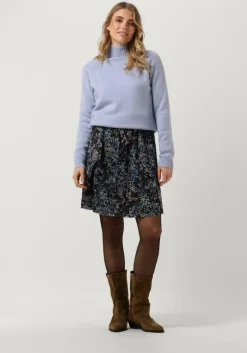 grijze catwalk junkie mini jurk dr cloudy leaves