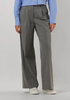 grijze catwalk junkie pantalon straight leg tailored pants